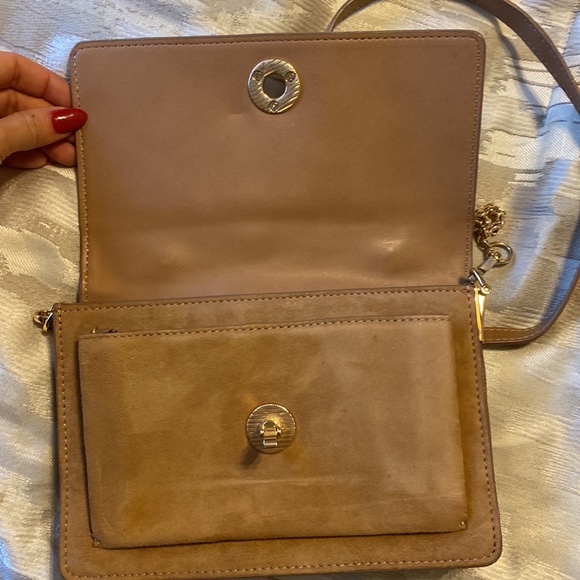 Zara woman’s suede cross body bag - Picture 5 of 6